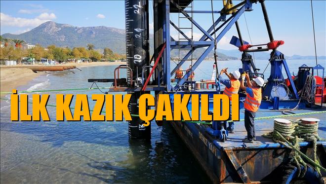 Mersin Anamur İskelesi İçin İlk Kazık Çakıldı