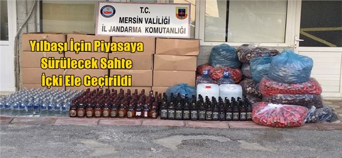 Yılbaşı İçin Piyasaya Sürülecek Sahte İçki Ele Geçirildi