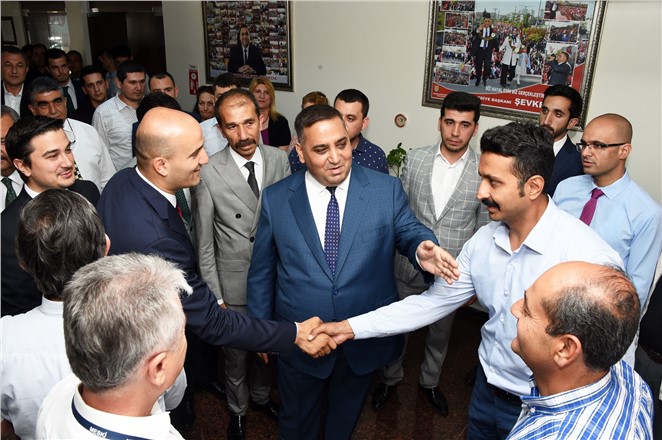 Genel Başkan Kılavuz’dan, Başkan Can’a Ziyaret