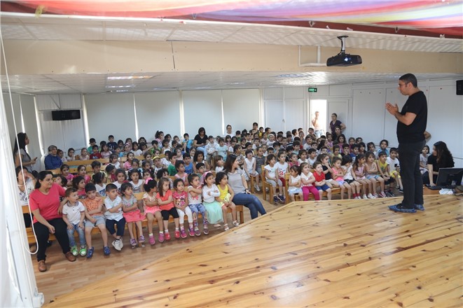 Cumhuriyet Anaokulu Öğrencileri Su Tasarrufu Eğitimi Aldı