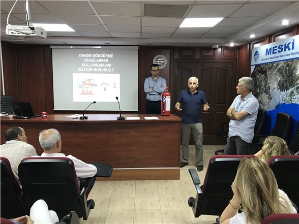 MESKİ’den İş Sağlığı ve Güvenliği Eğitimi