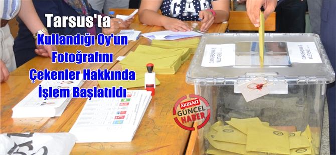 Oy Pusulasının Fotoğrafını Çekenler Hakkında İşlem Başlatıldı