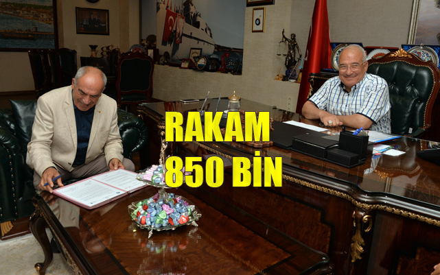 Protokol Tamam Rakam 850 BİN TL, Mersin Büyükşehir'den Cemevine Nakit Yardımı