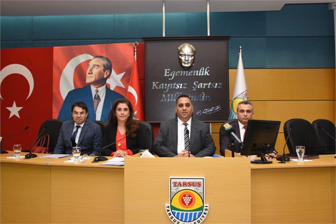 Mersin Tarsus Belediye Meclisi Eylül Ayı Toplantısını Gerçekleştirdi, Spora Destek Arttı