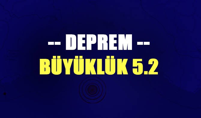 Sabah Saatlerinde Deprem, KRDAE'nin Resmi Deprem Duyurusunda Öçlek 5.3