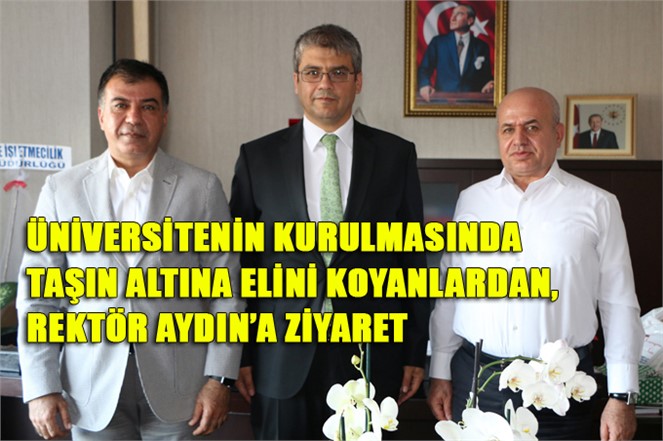 Tarsus Ticaret Odası'ndan, Tarsus Üniversitesi Rektörü Prof. Dr. Orhan Aydın'a Ziyaret