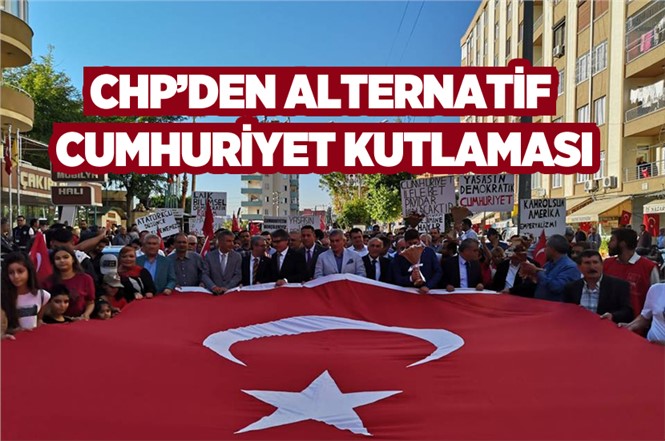 Tarsus CHP'den Alternatif Cumhuriyet Kutlaması