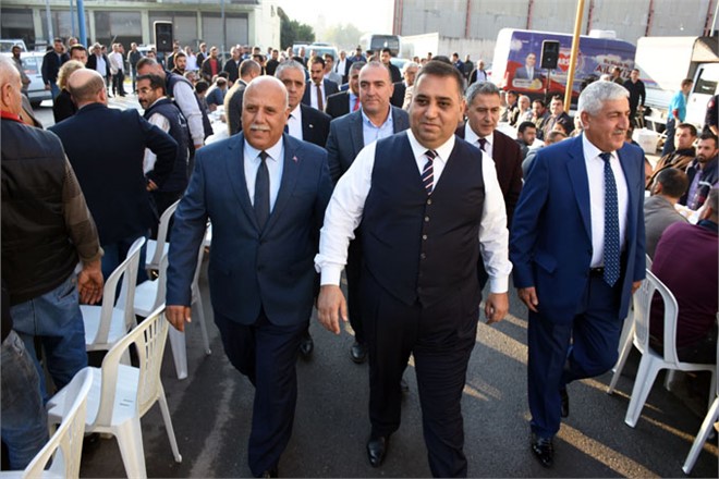 Tarsus Belediye Başkanı  Can Sanayi Esnaflarıyla Biraraya Geldi