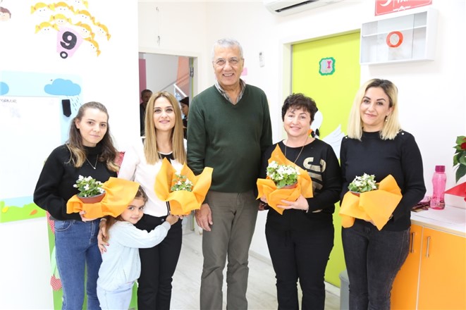 Mersin Mezitli Belediye Başkanı Tarhan’dan Öğretmenlere 24 Kasım Sürprizi