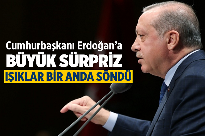 Cumhurbaşkanı Erdoğan'a Büyük Sürpriz