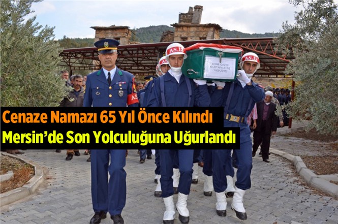 89 Yaşındaki Kore Gazisi Mustafa Ataş Anamur'da vefat etti