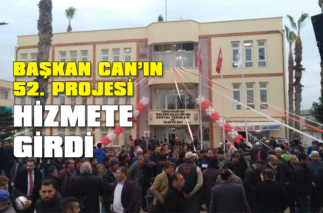 Yeşiltepe Salah Gökmen Sosyal Tesis ve Taziye Evi'nin Açılışı Gerçekleşti