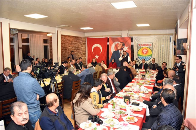 Tarsus Belediye Başkanı Şevket Can, 10 Ocak Münasebetiyle Gazetecilerle Bir Araya Geldi