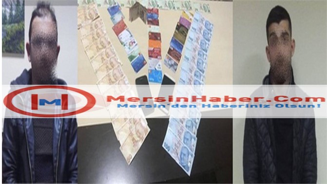 Mersin Tarsus’ta kredi kartı dolandırıcıları ATM’de yakalandı