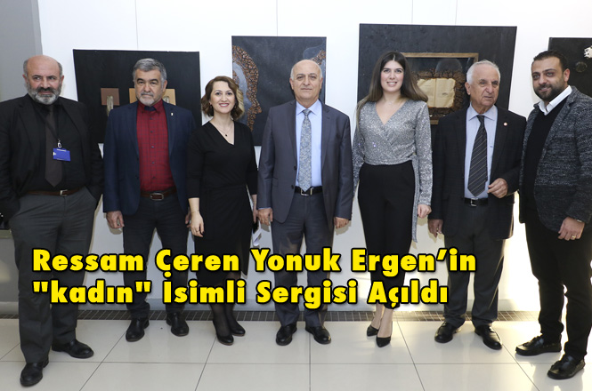 Ressam Ceren Yonuk Ergen’in "kadın" İsimli Sergisi MTSO Sanat Galerisi’nde Açıldı