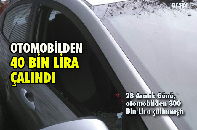 Mersin Tarsus'ta Otomobilden 40 Bin lira Çalındı, 28 Aralık’ta Benzer Bir Olayda 300 Bin Lira Çalınmıştı