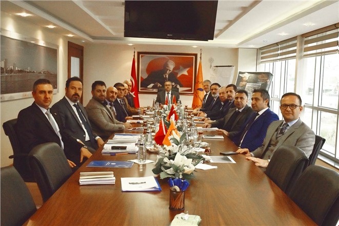 Vali Su Mersin-Tarsus OSB Müteşebbis Heyeti Toplantısı’na Başkanlık Etti