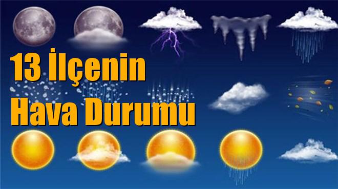 Mersin Akdeniz, Mut, Mezitli, Tarsus, Silifke, Erdemli, Çamlıyayla, Aydıncık, Gülnar, Toroslar, Yenişehir, Anamur ve Bozyazı Hava Durumu