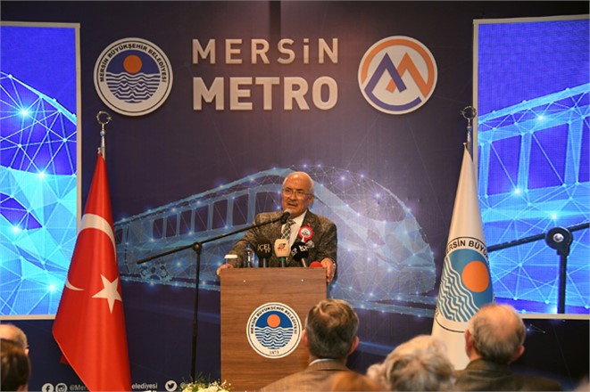 Yapılacak Mersin Metrosu İçin Tanıtım Toplantısı Gerçekleştirildi