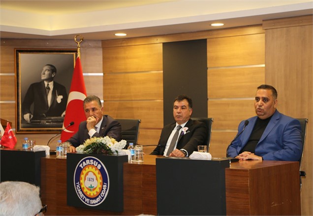 Cumhur İttifakı Mersin ve Tarsus Adayları TSO Yöneticileri Ve Üyeleriyle Bir Araya Geldi
