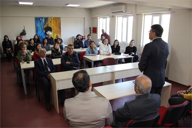 Silifke Belediye Başkanı Dr. Mustafa Turgut, Öğretmen ve Öğrencilerle Bir Araya Geldi