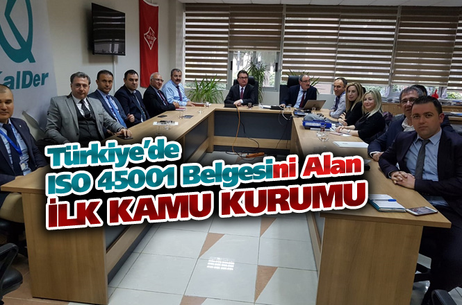 Mersin Büyükşehir Belediyesi, ISO 45001 Belgesini Almaya Hak Kazandı