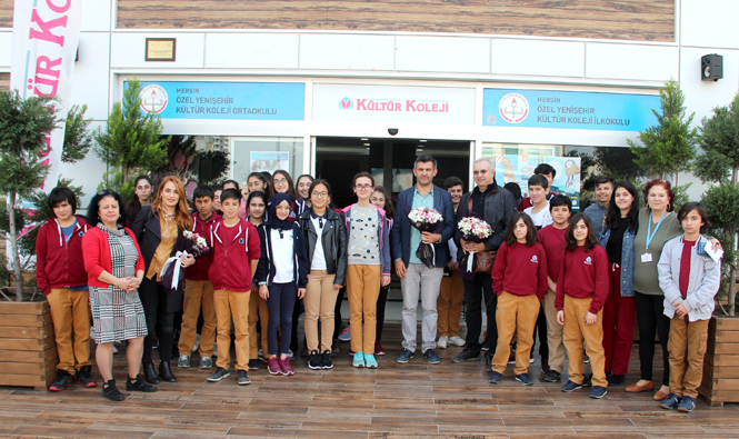 Mersin GİAD üyeleri öğrencilere inşaat sektörünü anlattı