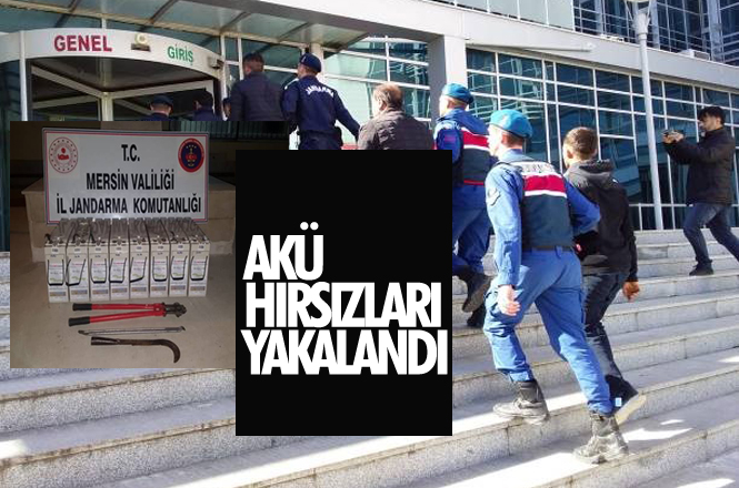 Türk Telekom’a Ait Baz İstasyonlarındaki Aküleri Çalan 5 Kişi Suçüstü Yakalandı