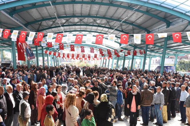 Tarsus Belediyesi Tarafından Yapımı Tamamlanan, Anıt Mahallesi Kapalı Semt Pazarı Törenle Hizmete Açıldı