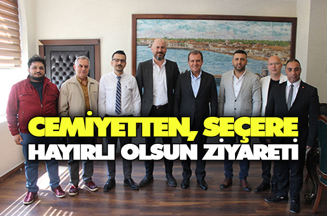 Tarsus Gazeteciler Cemiyeti, Başkan Vahap Seçer’i Ziyaret Etti