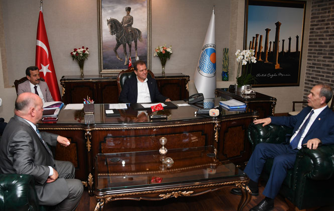 Gazeteciler Federasyonu Genel Başkanı Karaca’dan Başkan Seçer’e Ziyaret