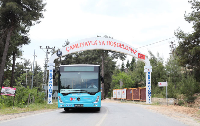Tarsus- Çamlıyayla Arası İlk Otobüs Seferi Büyükşehir’den