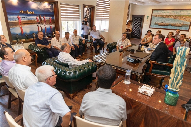 CHP Akdeniz İlçe’den Başkan Seçer’e Ziyaret