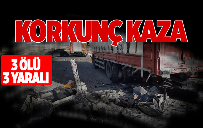 Ankara Çevre Yolunda Feci Kaza 3 Ölü