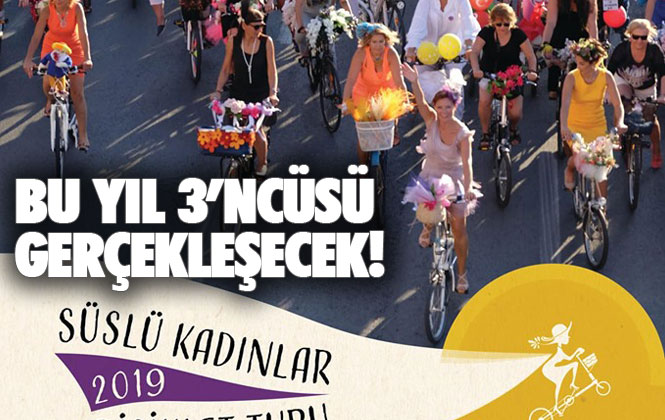 Mersin’de Süslü Kadınlar Bisiklet Turu Düzenleniyor! Mersin SKBT 2019
