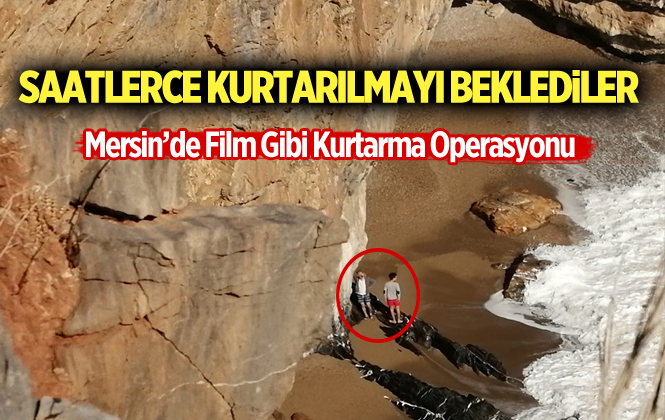 Mersin Gülnar Yanışlı Mağarasında Mahsur Kalan 2 Arkadaş Kurtarıldı