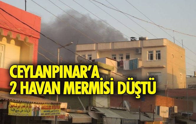 Şanlıurfa Ceylanpınar'a Havan Mermisi Düştü