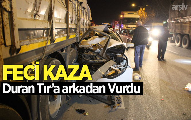 Mersin Tarsus'ta Ki Kazada Mehmet Köksal Yaşamını Yitirdi