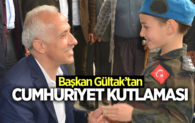 Akdeniz Belediye Başkanı Mustafa Gültak: "cumhuriyetimizin 96’ncı Yaşı Kutlu Olsun"