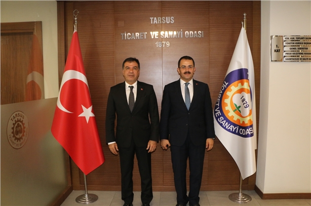 Tarsus Cumhuriyet Başsavcısı Tiryaki’den Tarsus TSO Ziyareti