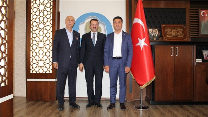Başsavcısı Ramazan Murat Tiryaki'den Tarsus Ticaret Borsası'na Ziyaret