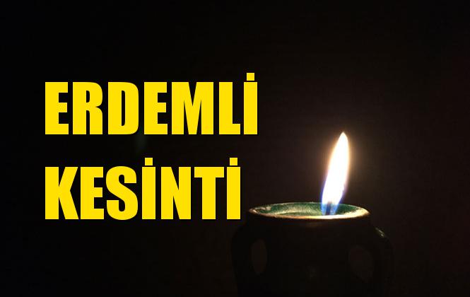 Erdemli Elektrik Kesintisi 23 Kasım Cumartesi