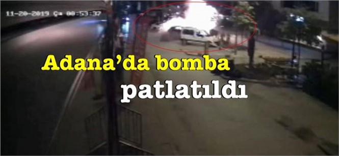 Adana’nın Merkezine Bomba Koyup Suriye’den Patlattılar!