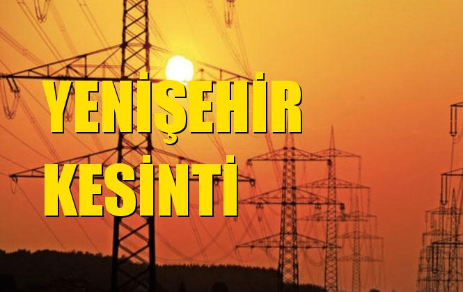 Yenişehir Elektrik Kesintisi 16 Aralık Pazartesi