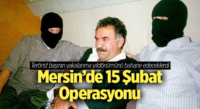Mersin'de Jandarma Ekiplerinden Terör Ögrütü PKK Operasyonu