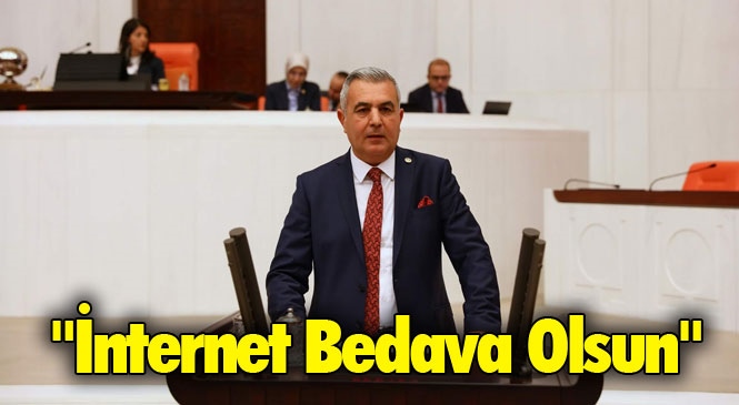 TBMM Genel Kurulunda Söz Alan MHP Mersin Milletvekili Baki Şimşek "İnternet Bedava Olsun"