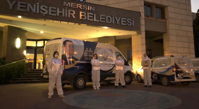 Yenişehir Belediyesi Hafta Sonu Tam Mesai Yaptı
