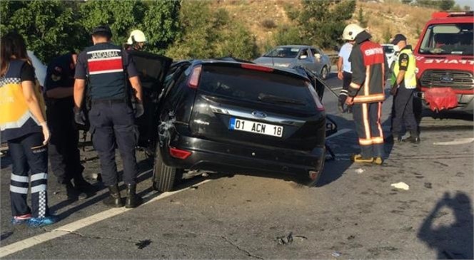 Mersin Tarsus’ta Meydana Gelen Trafik Kazasında 3 Kişi Hayatını Kaybetti