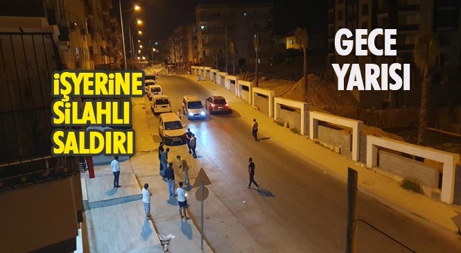 Mersin Tarsus Altaylılar(Ülküköy)'da Tadilat Aşamasında Bir İş Yerine Gece Yarısı Silahlı Saldırı