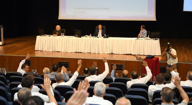 Mersin Büyükşehir Belediyesi Temmuz Ayı Meclis Toplantısı İkinci Birleşimi Yapıldı